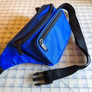 Waist or Cross Body bag with 3 zipper pockets adjusts from 40 to 64 inches